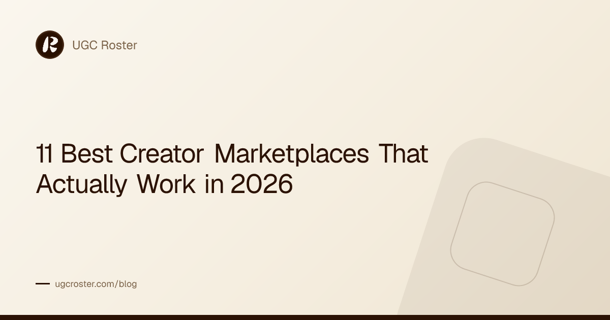 11 Best Creator Marketplaces That Actually Work in 2026