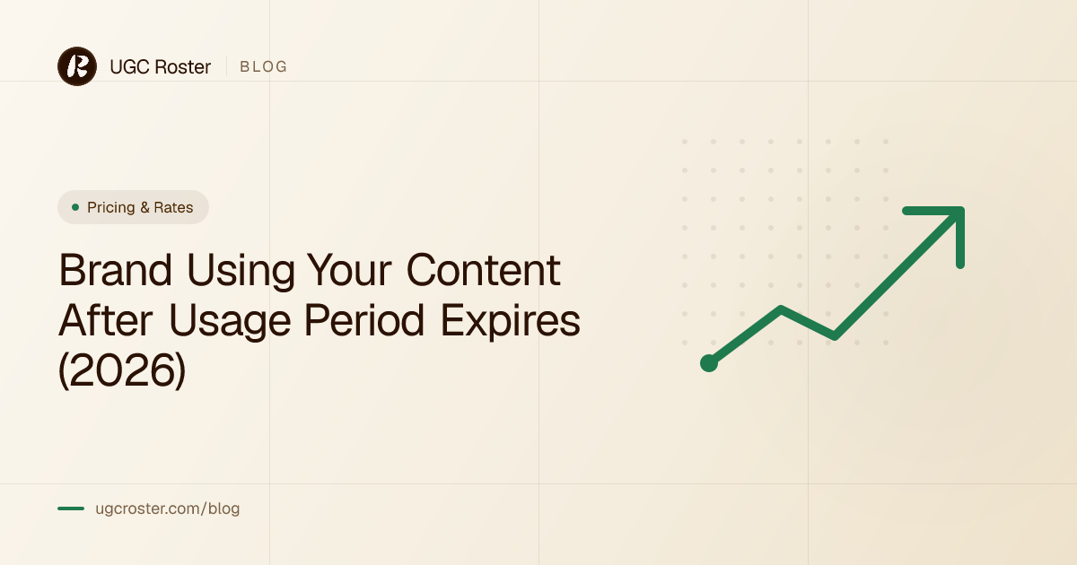 How Long Can Brands Use Creator Content in Paid Ads