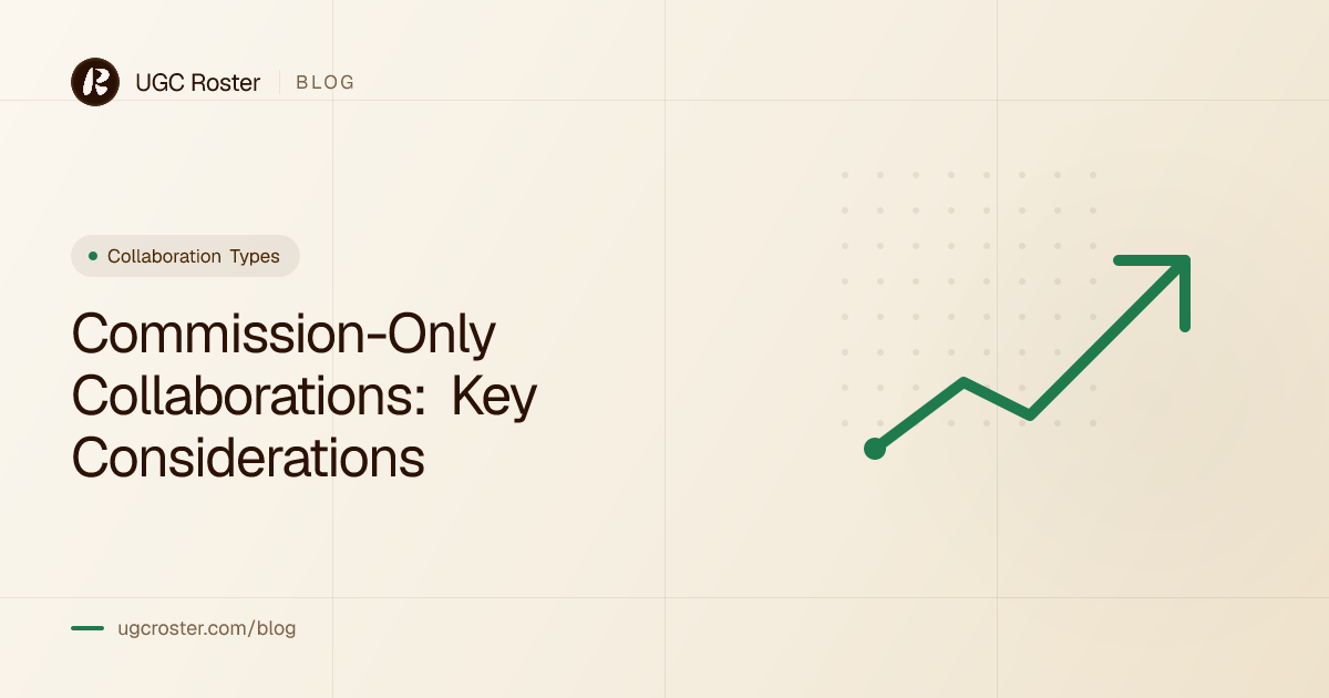 Commission-Only Collaborations: Key Considerations