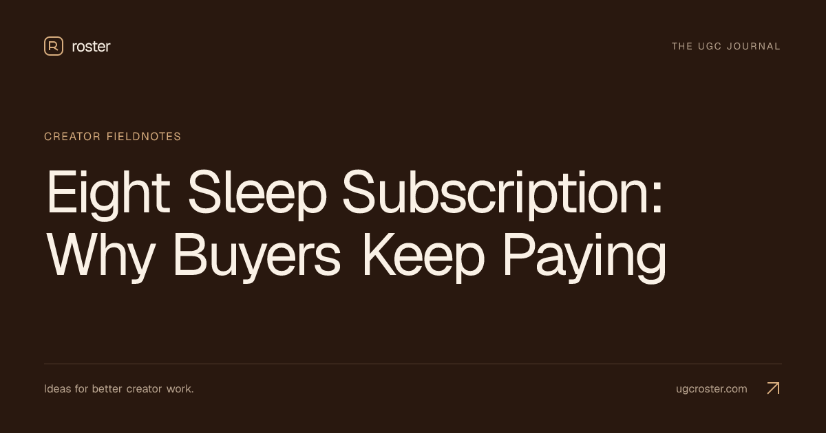 Eight Sleep Subscription: Why Buyers Keep Paying