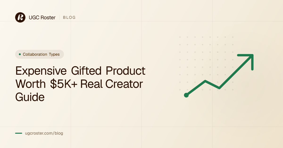 Expensive Gifted Product Worth $5K+ Real Creator Guide