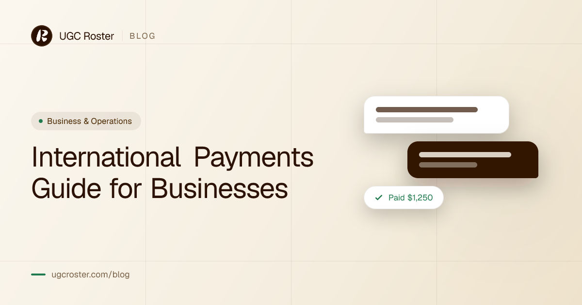 International Payments Guide for Businesses