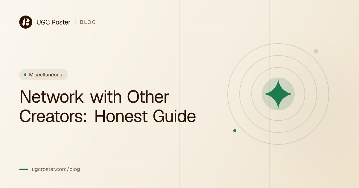Network with Other Creators: Honest Guide