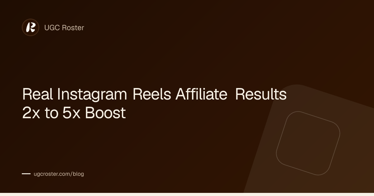 Real Instagram Reels Affiliate Results 2x to 5x Boost