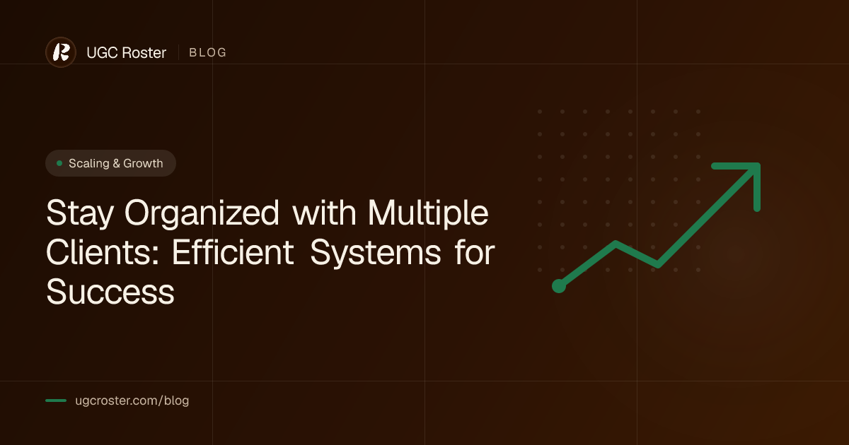 Stay Organized with Multiple Clients: Efficient Systems for Success