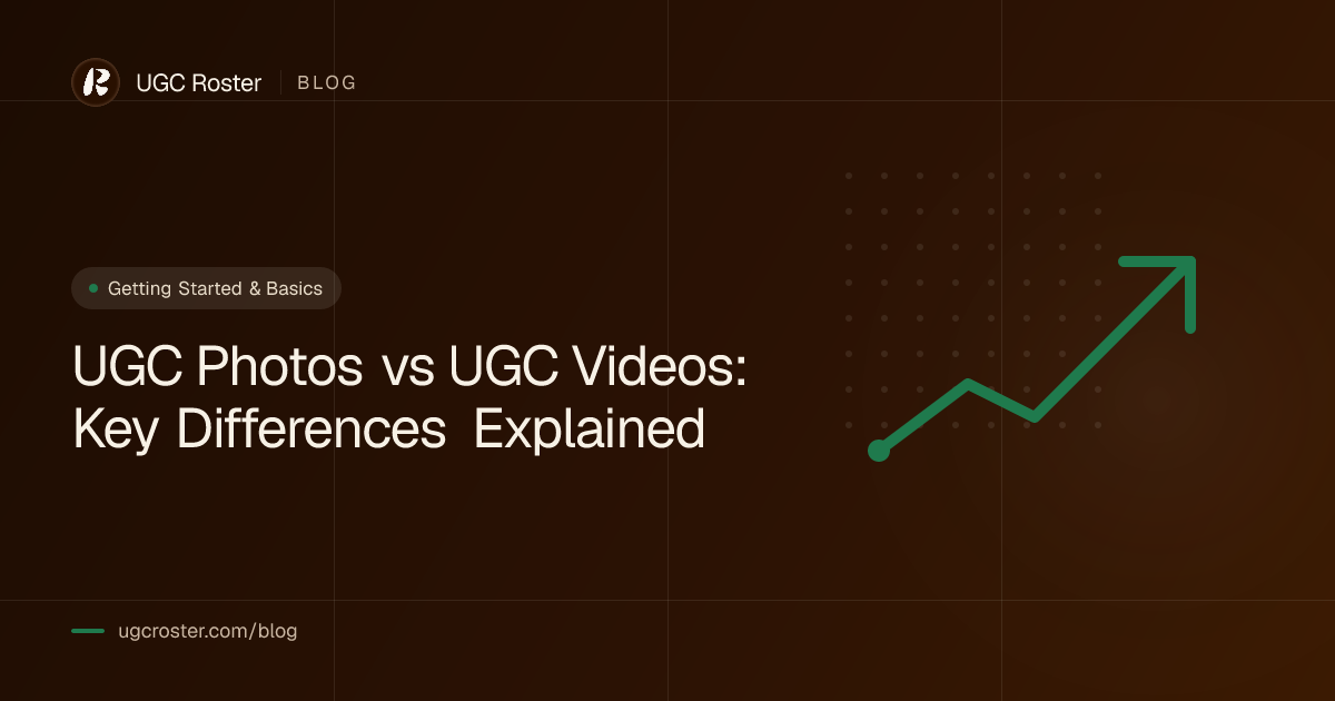 UGC Photos vs UGC Videos: Key Differences Explained