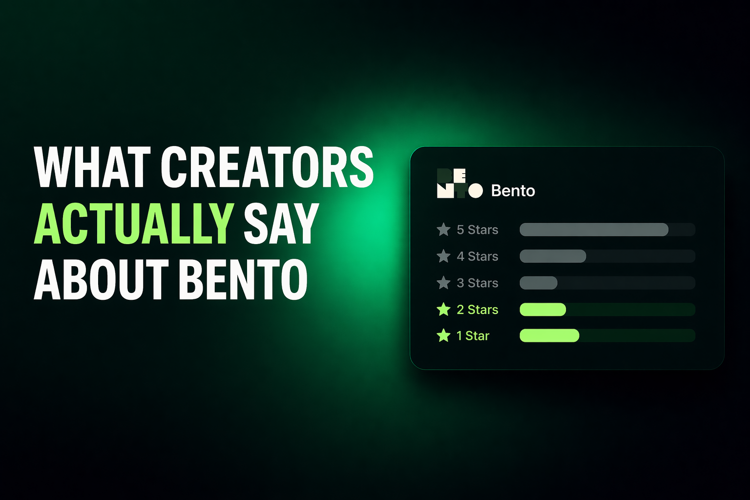 Bento UGC creator reviews honest 2026