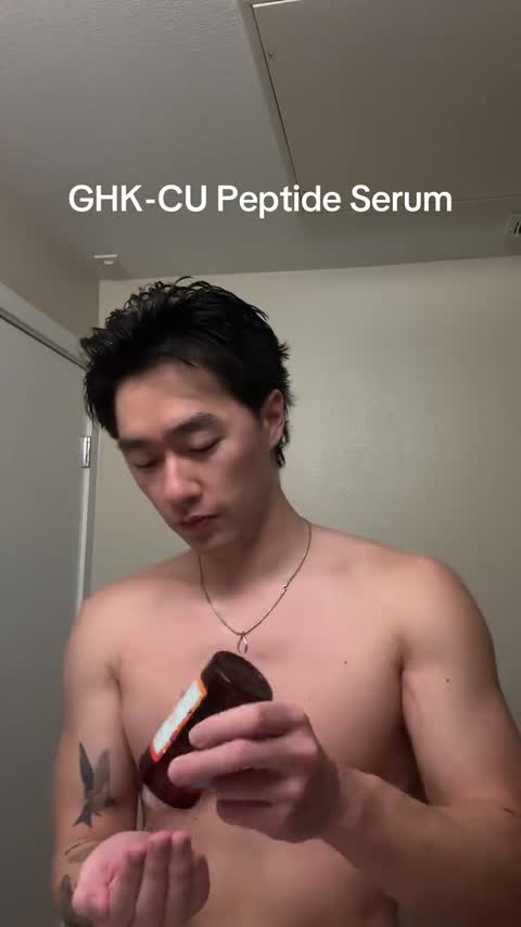 Still from @yukho95's peptide affiliate video