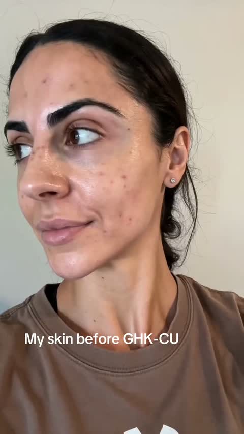 Still from @jenn.peps's peptide affiliate video