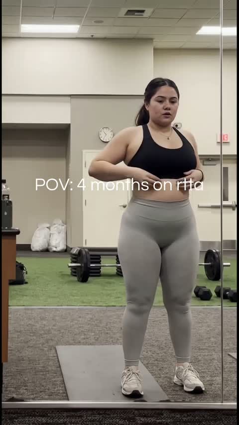 Still from @monaepvrxs9's peptide affiliate video
